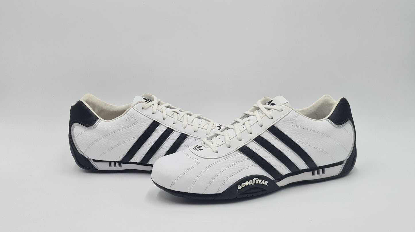 *WIE NEU* 2010 Adidas Adi Racer Low Good Year Weiß Gr. UK 11 / EUR 46