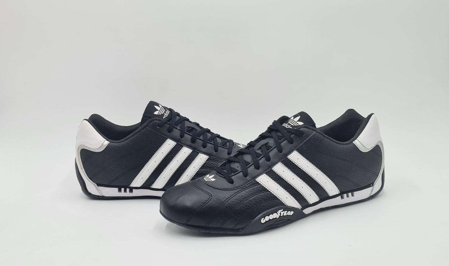 *WIE NEU* 2011 Adidas Adi Racer Low Good Year Schwarz Gr. UK 11 / EUR 46