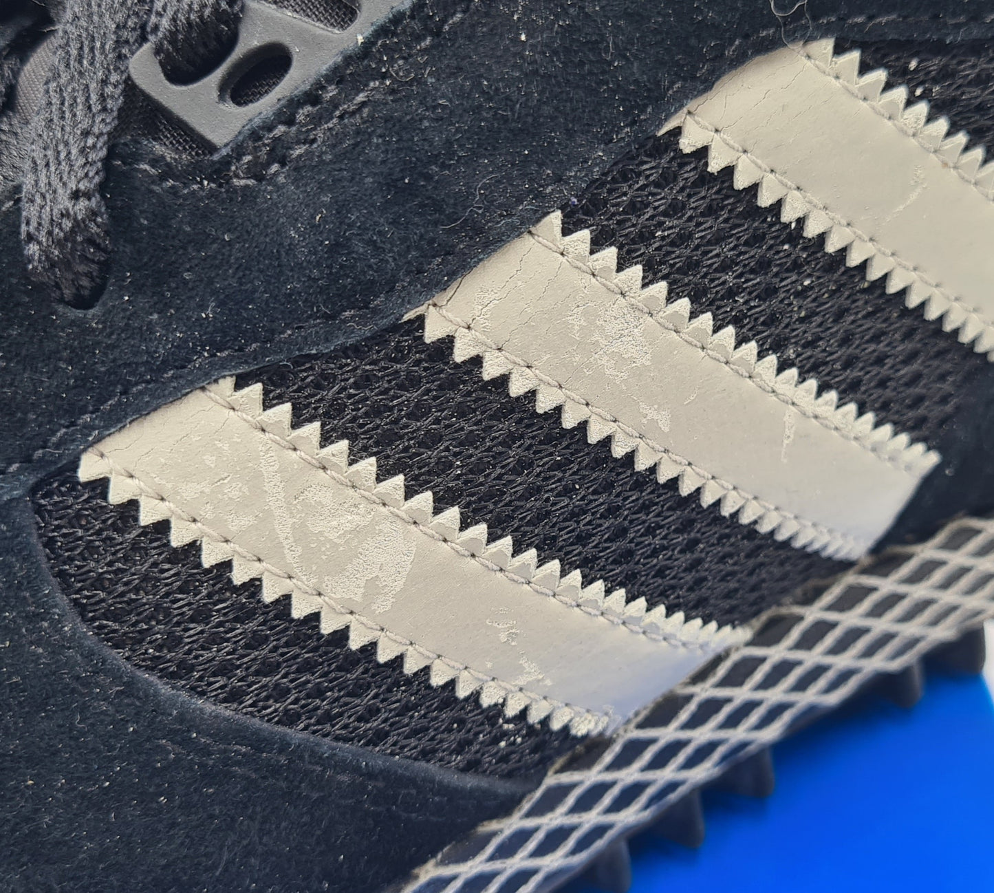 *NEW* 2003 Adidas Marathon TR Black UK 6 / EUR 39 1/3