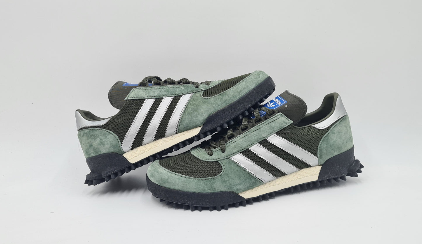 *NEW* 2017 Adidas Marathon TR 'Base Green' Olive UK 8.5 / EUR 42 2/3