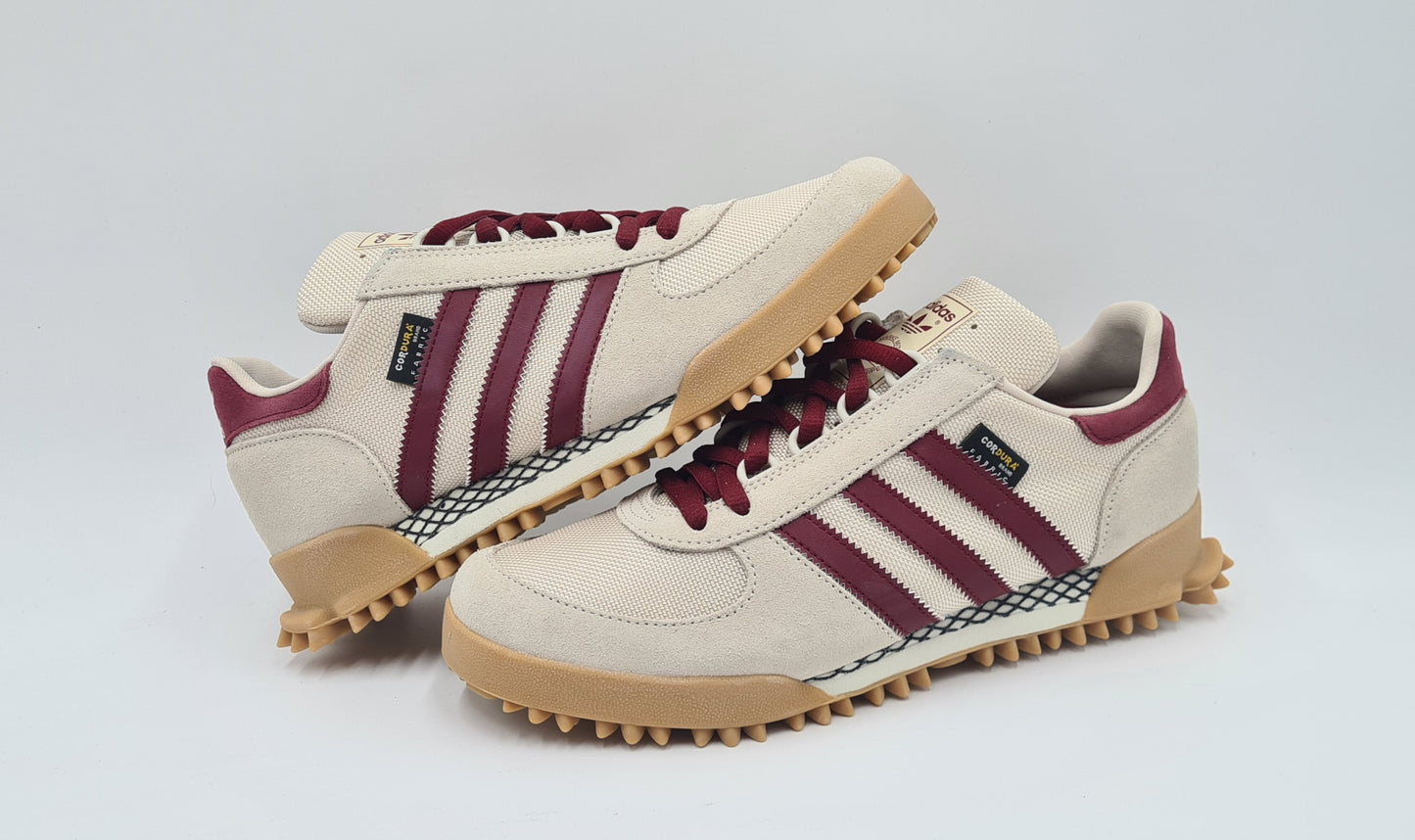 *VGC* 2023 Adidas Marathon TR Cordura Beige / Red UK 8 / EUR 42