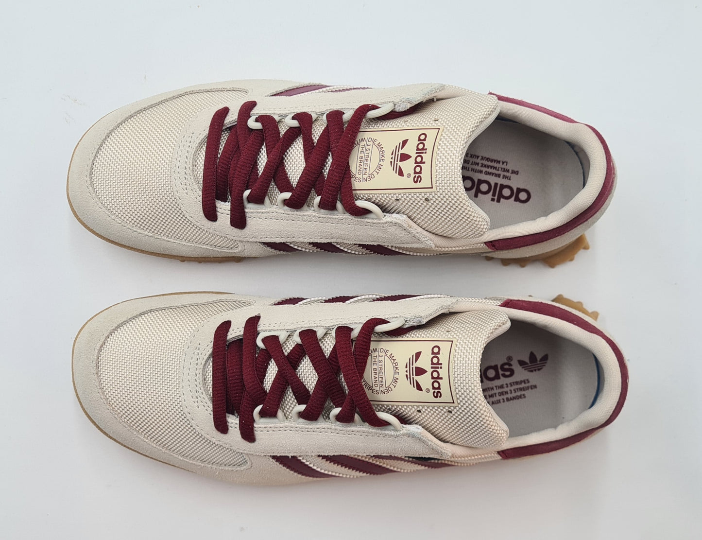 *VGC* 2023 Adidas Marathon TR Cordura Beige / Red UK 8 / EUR 42