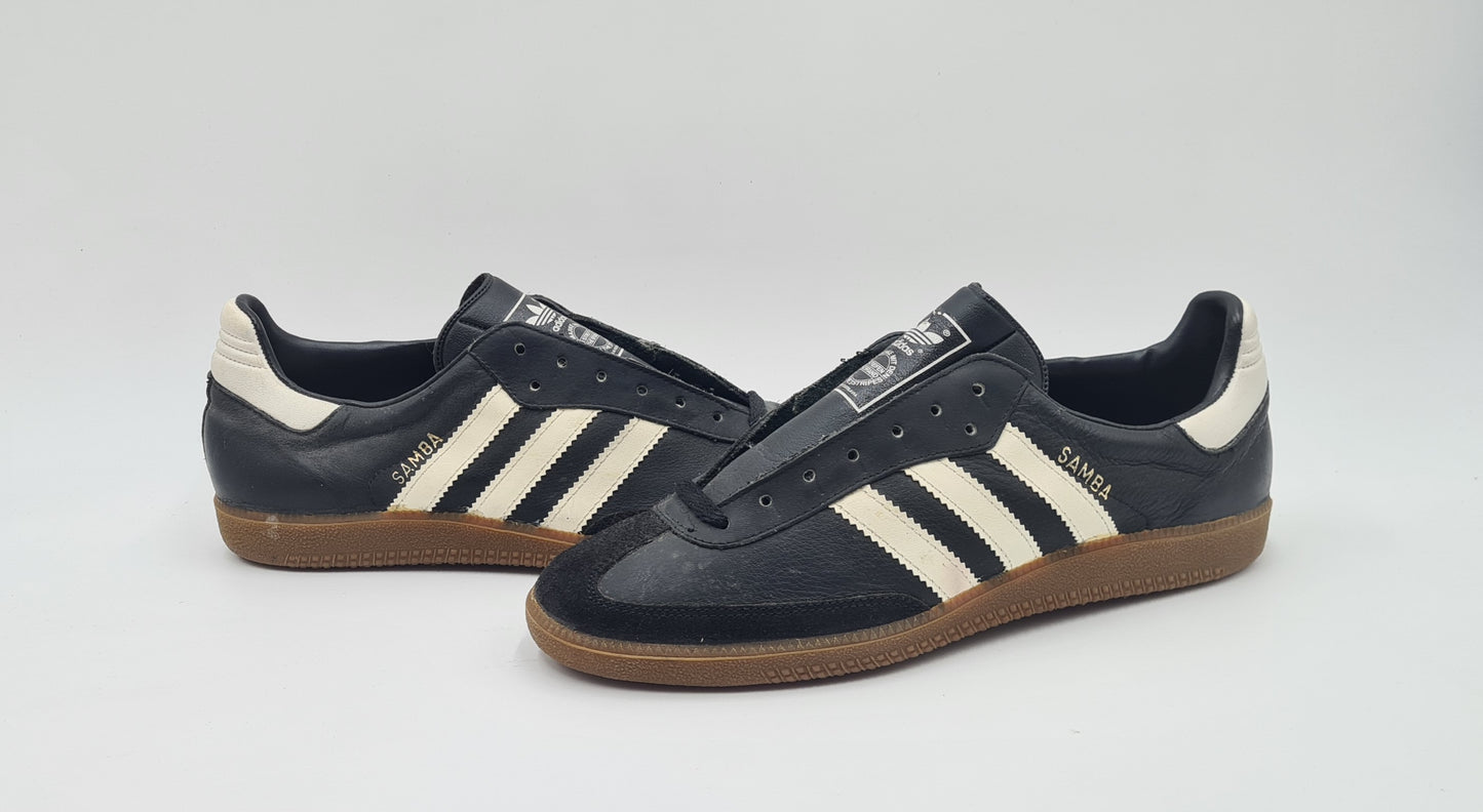 *WIE NEU* Vintage 1980er Adidas Samba Made in Yugoslavia UK 8 / EUR 42