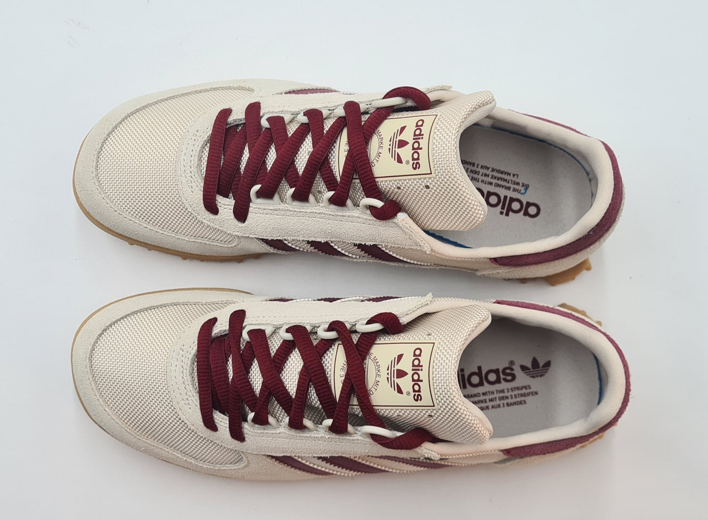 *VGC* 2023 Adidas Marathon TR Cordura Beige / Red UK 8 / EUR 42 #2