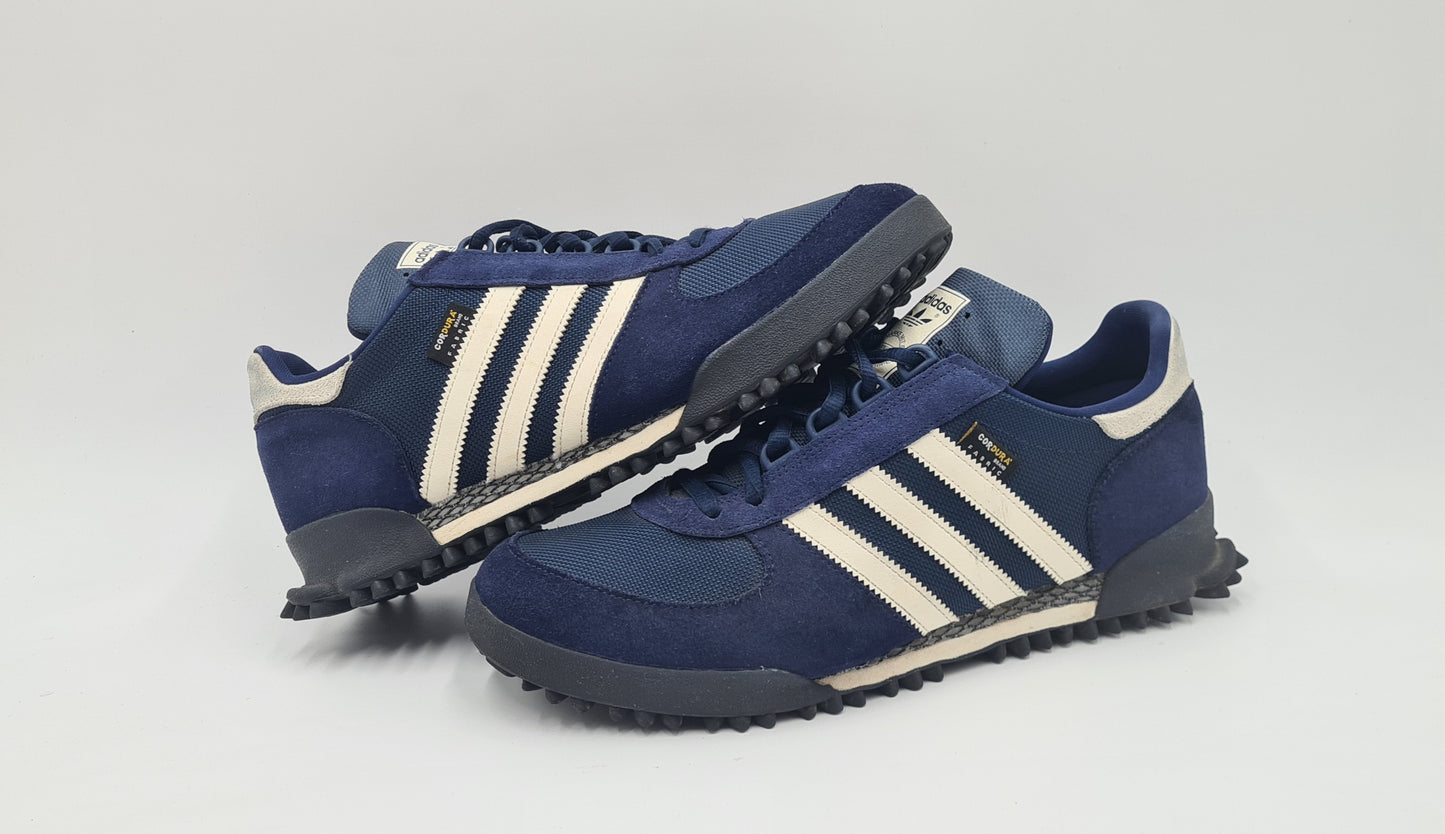 *GOOD CONDITION* 2023 Adidas Marathon TR Cordura Blue UK 10.5 / EUR 45 1/3