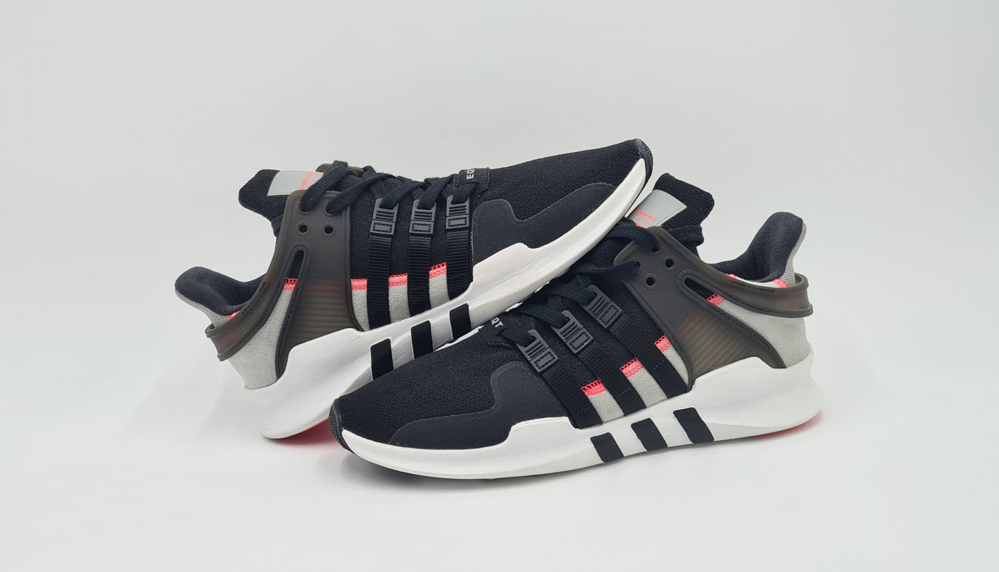 *WIE NEU* 2016 Adidas EQT Support ADV 'Black Turbo' | S76962 | Gr. UK 8 / EUR 42