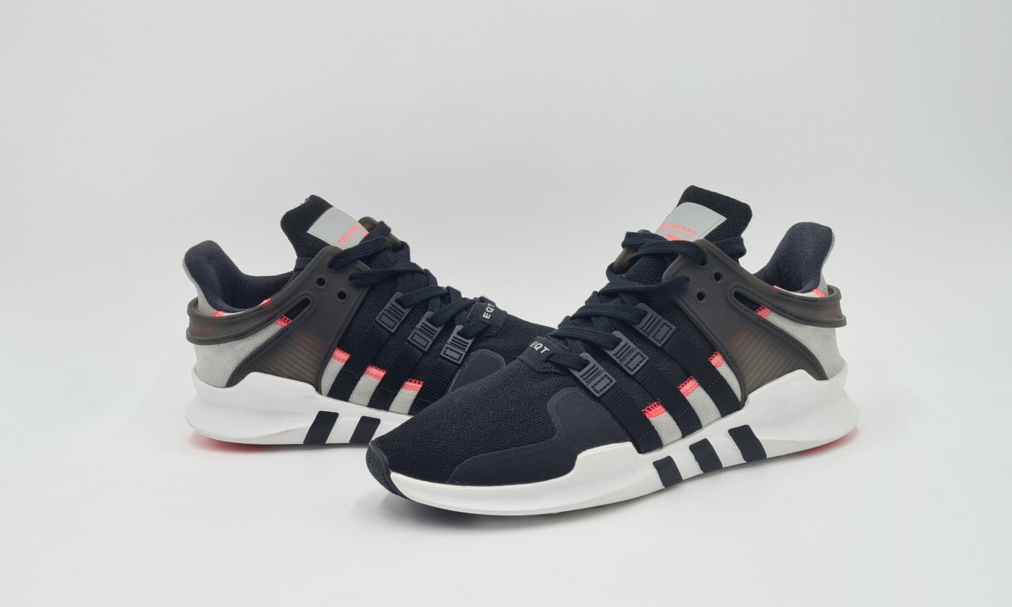 *WIE NEU* 2016 Adidas EQT Support ADV 'Black Turbo' | S76962 | Gr. UK 8 / EUR 42