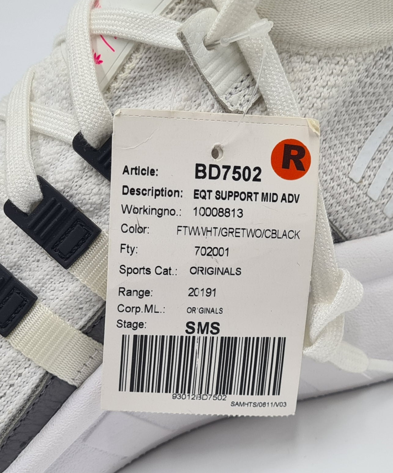*NEU* 2018 Adidas EQT Support Mid ADV Sample | BD7502| Gr. UK 8,5 / EUR 42 2/3