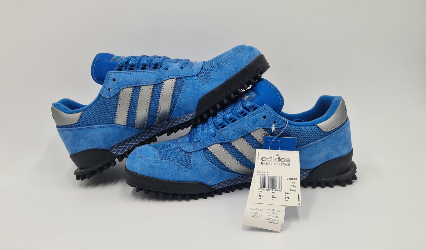 *NEW* 2010 Adidas Marathon TR Blue UK 10 / EUR 44 2/3