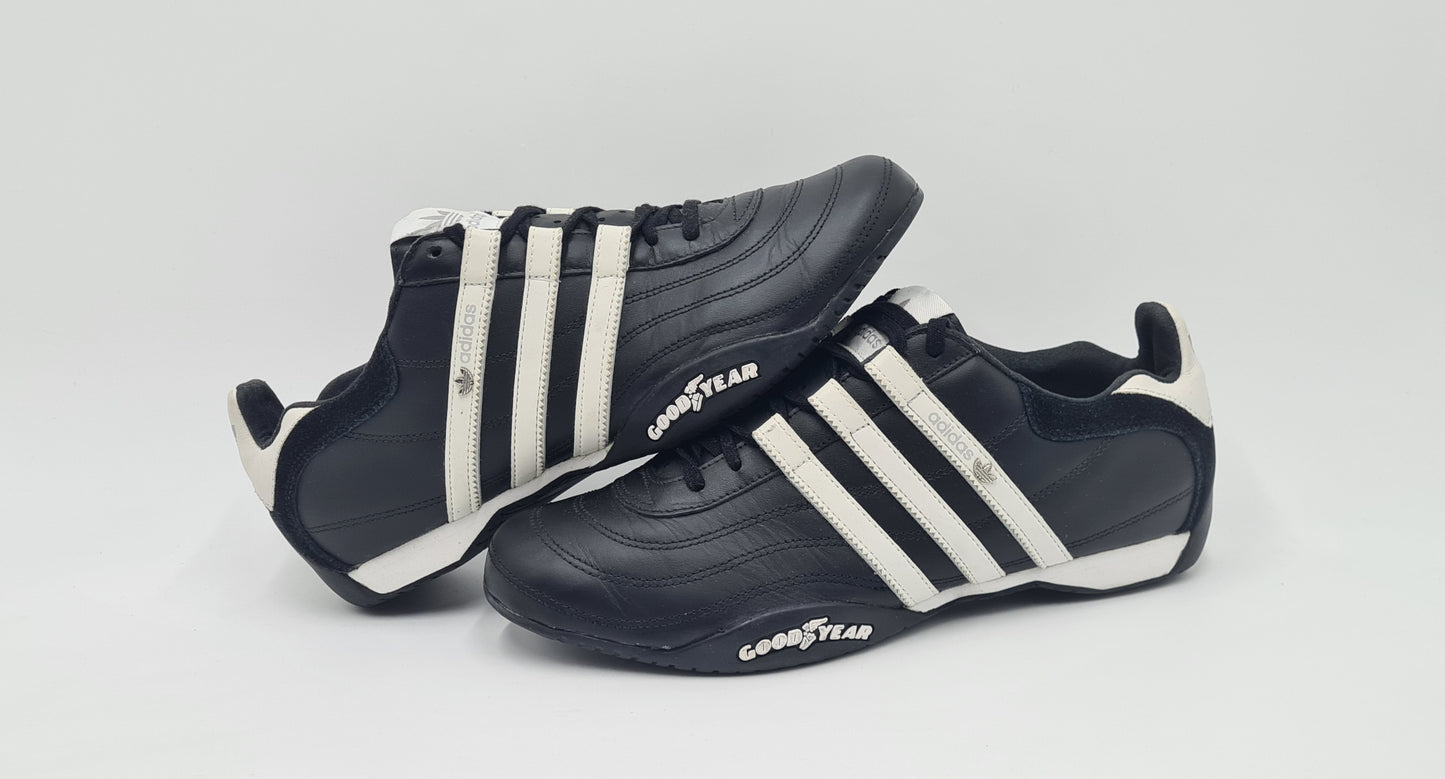 *VGC* 2006 Adidas Tuscany JD Good Year Black UK 9 / EUR 43 1/3