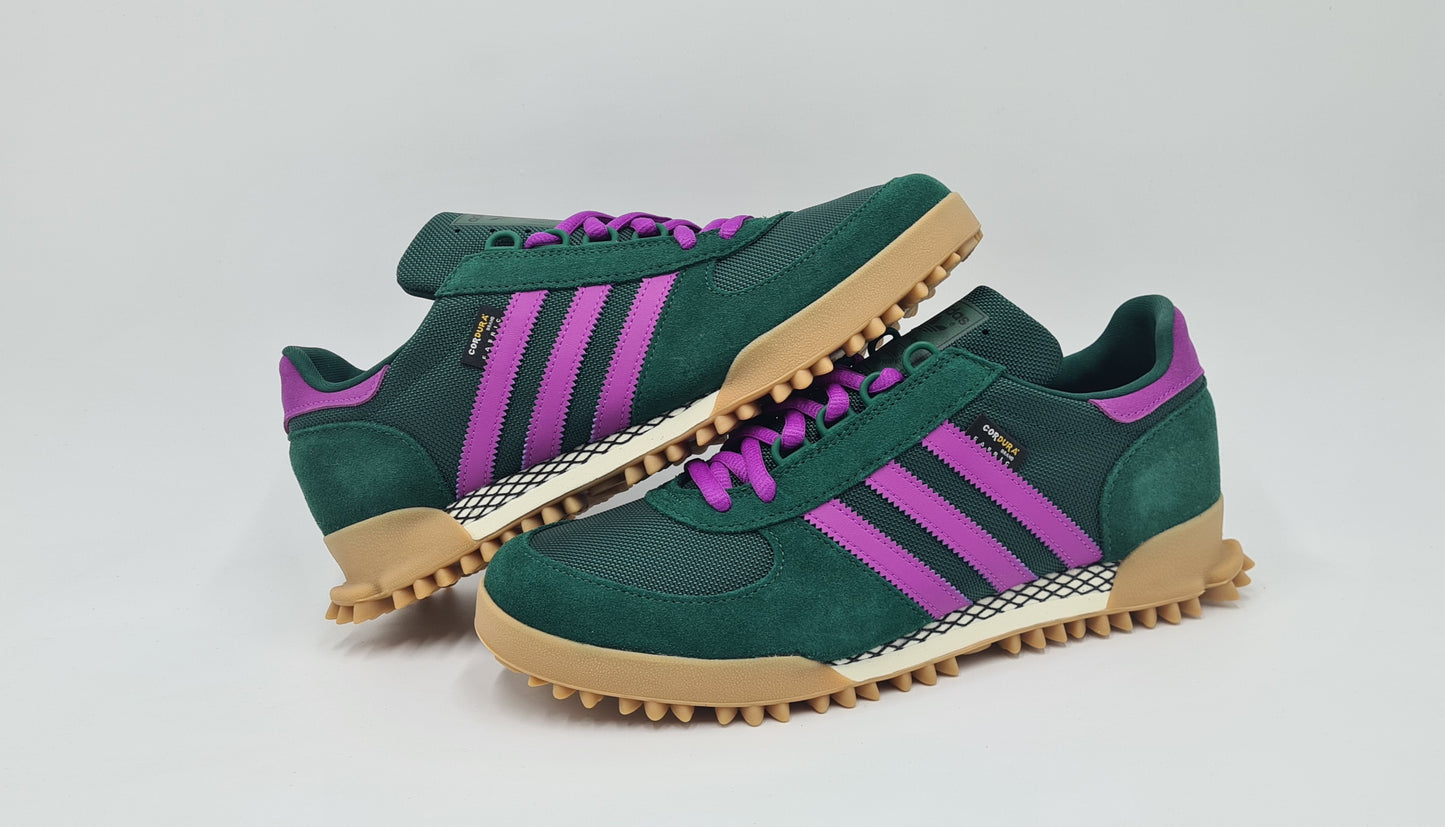 *NEW* 2023 Adidas Marathon TR Cordura Green / Purple UK 10.5 / EUR 45 1/3