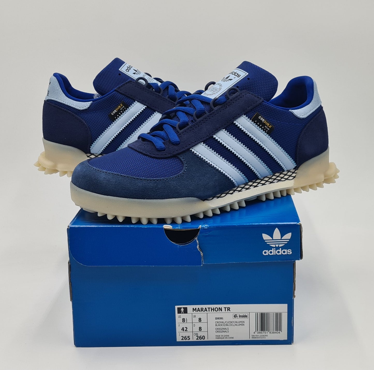*NEU* 2022 Adidas Marathon TR Cordura Blau UK 8 / EUR 42