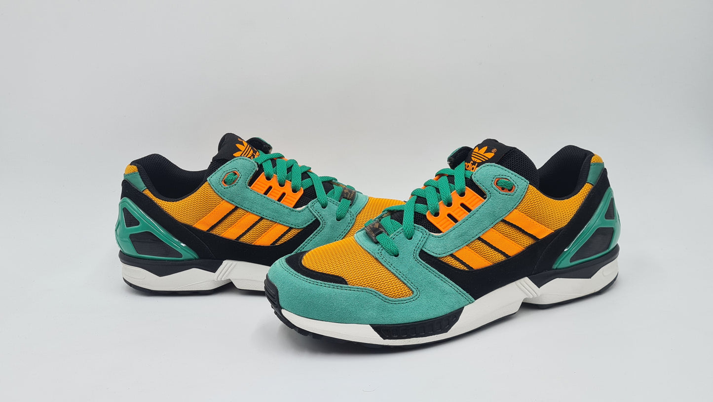 *WIE NEU* 2013 Adidas ZX 8000 'Michelangelo' | D65459 | Gr. UK 10 / EUR 44 2/3