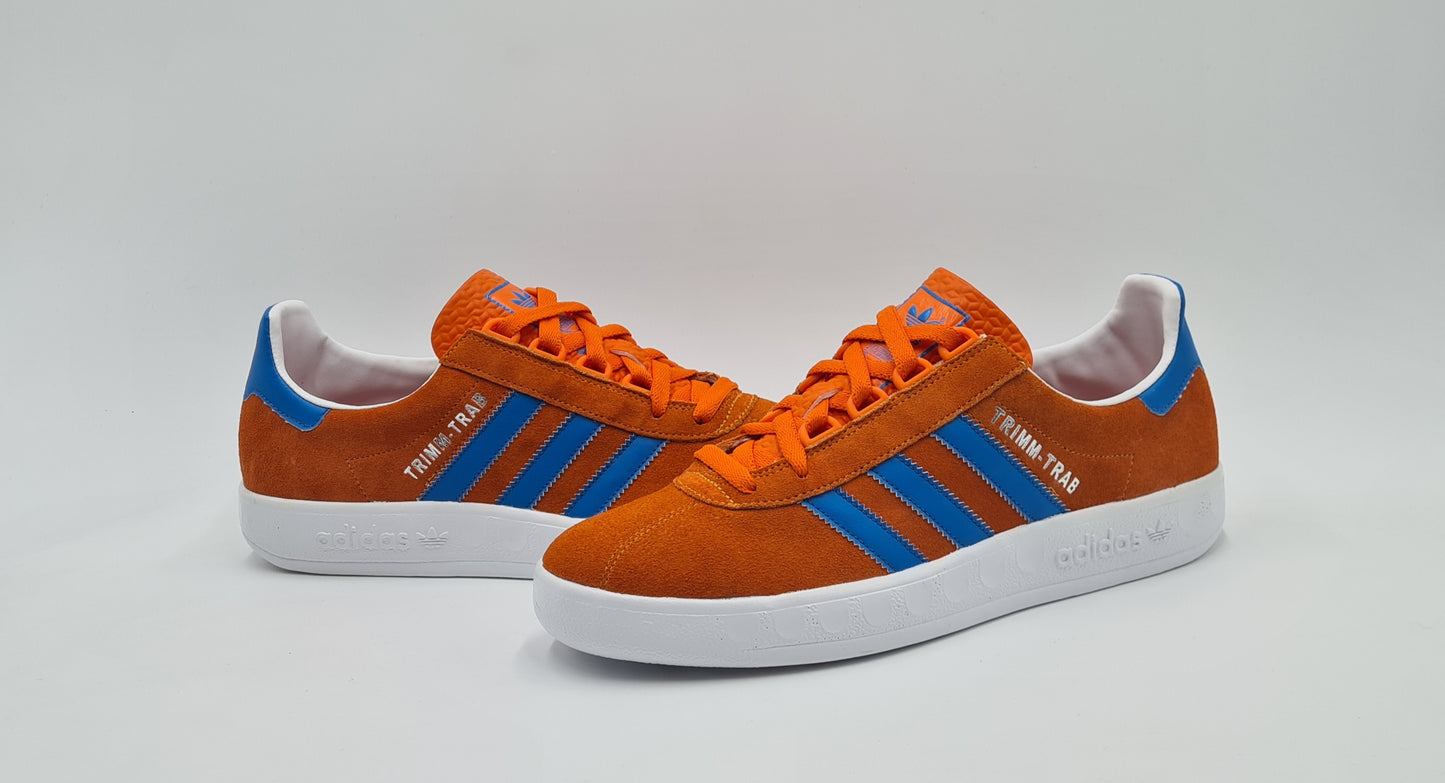 *WIE NEU* 2010 Adidas Trimm Trab Retro Orange | U43444 | Gr. UK 8 / EUR 42