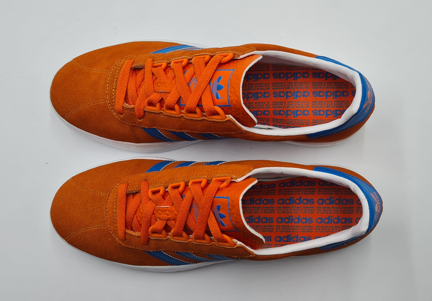*LIKE NEW* 2010 Adidas Trimm Trab Retro Orange | U43444 | Size UK 8 / EUR 42