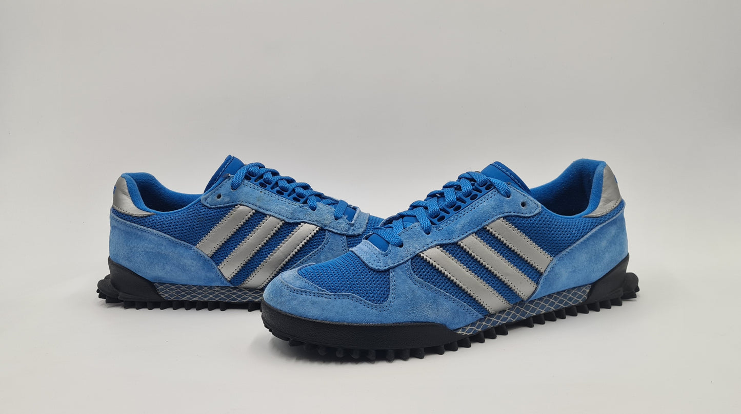 *TOP* 2011 Adidas Marathon TR Retro Blau UK 10,5 / EUR 45 1/3