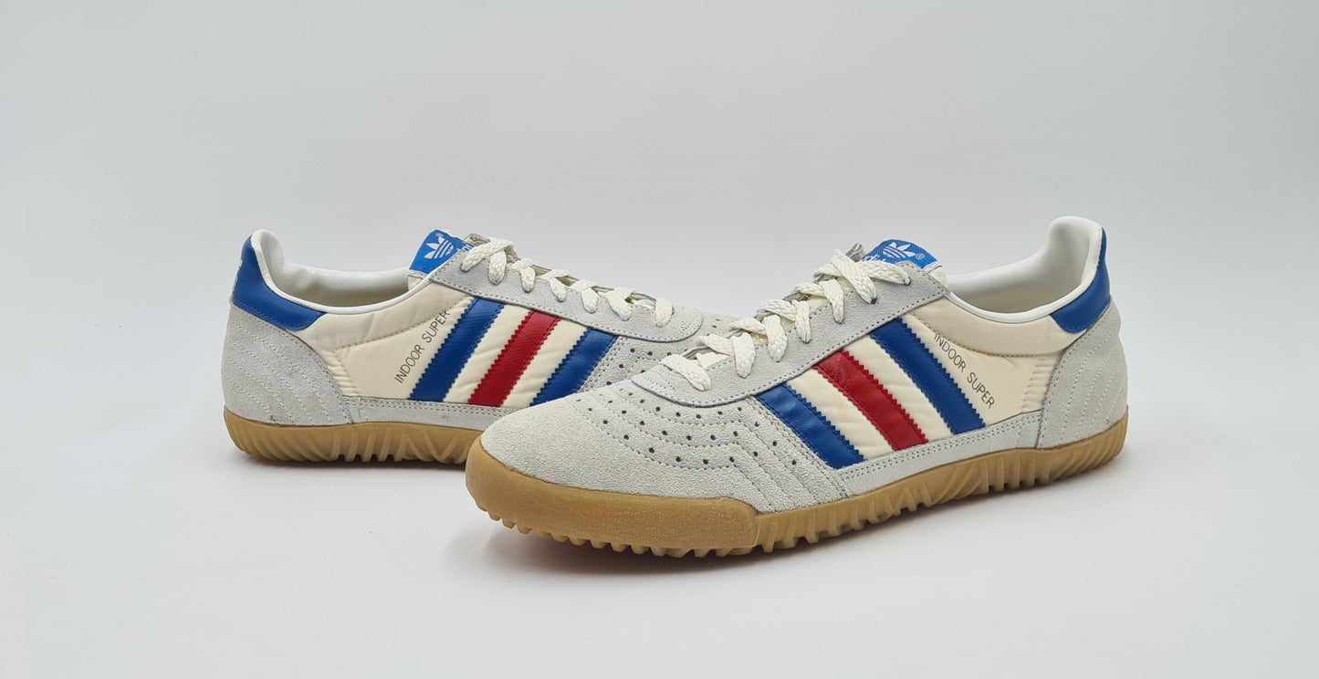 *TOP* Vintage 1980er Adidas Indoor Super UK 11 / EUR 46