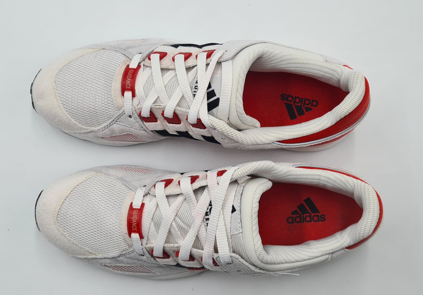 *Guter Zustand* 2014 Adidas EQT Running Guidance Rot UK 9,5 / EUR 44