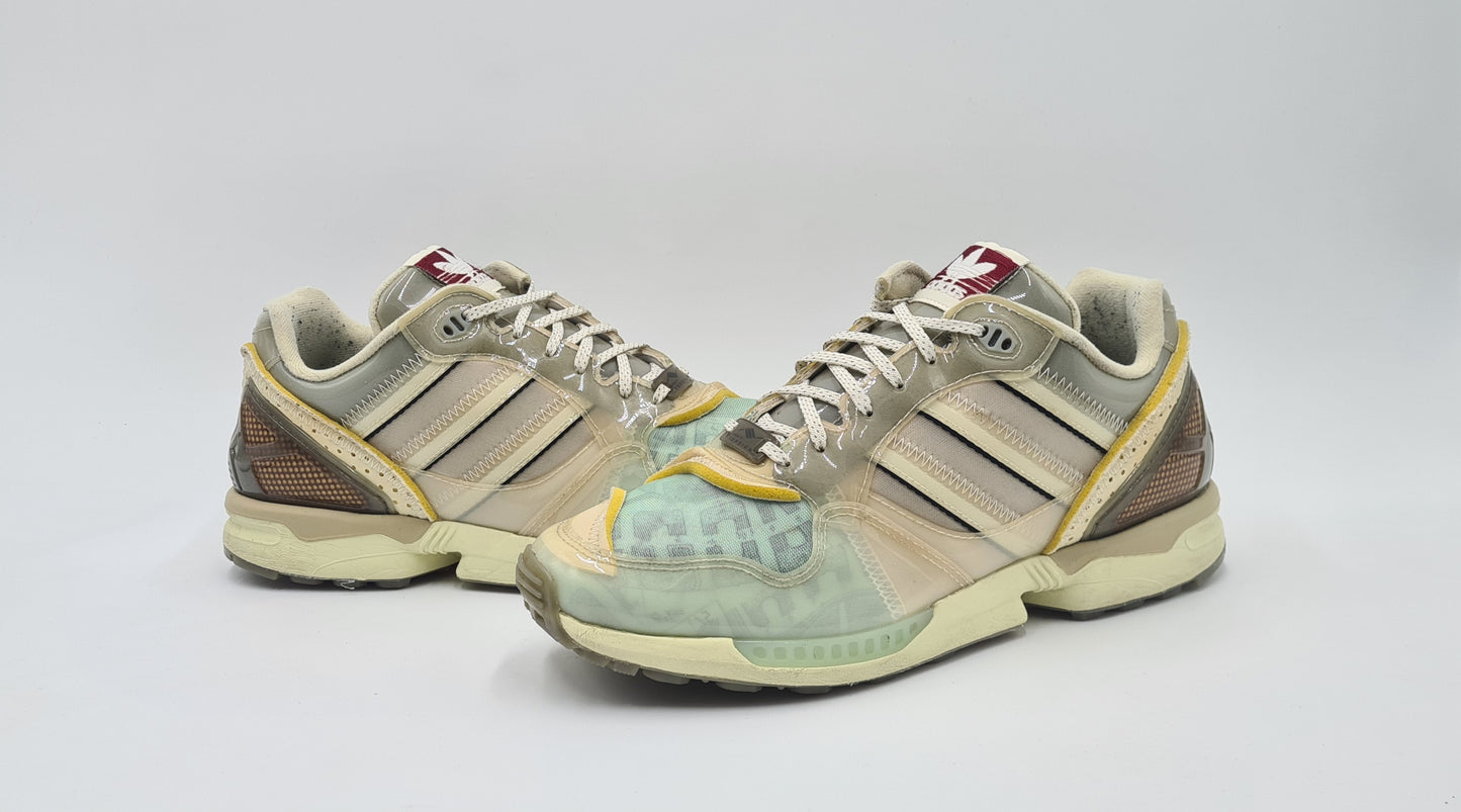 *Guter Zustand* 2020 Adidas ZX 6000 'Inside Out' | G55409 | Gr. UK 9 / EUR 43 1/3