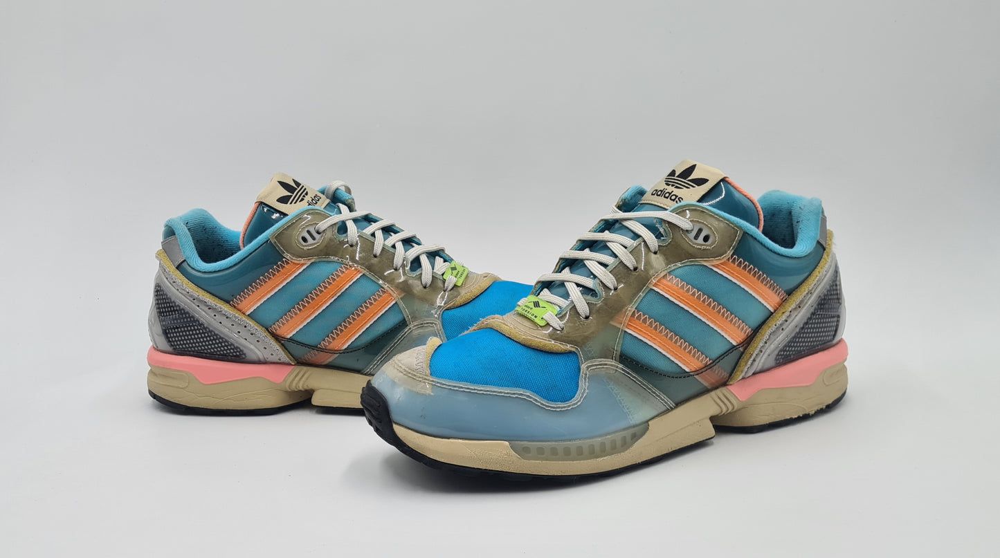 *Guter Zustand* 2020 Adidas ZX 6000 'Inside Out' | GZ2709 | Gr. UK 9 / EUR 43 1/3