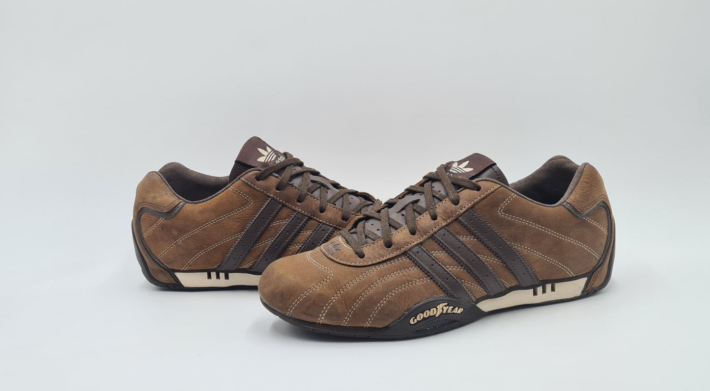*TOP* 2012 Adidas Adi Racer Low Good Year Braun Gr. UK 9 / EUR 43 1/3