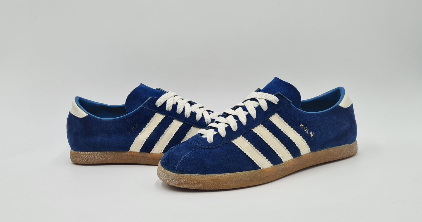 *TOP* Vintage 1980er Adidas Köln Yugoslavia UK 8 / EUR 42