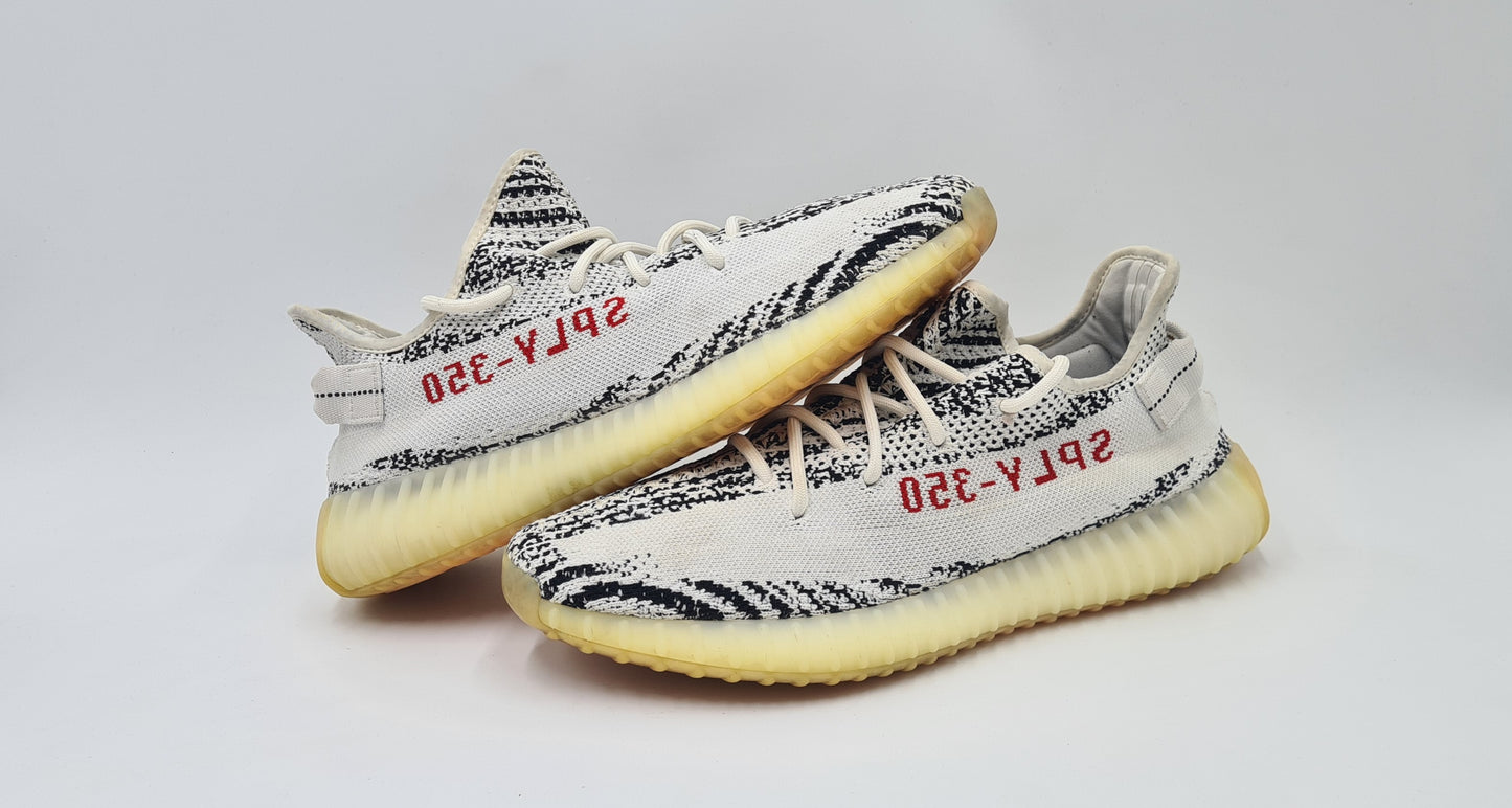 *TOP* 2016 Adidas Yeezy Boost 350 V2 'Zebra' Gr. UK 10,5 / EUR 45 1/3