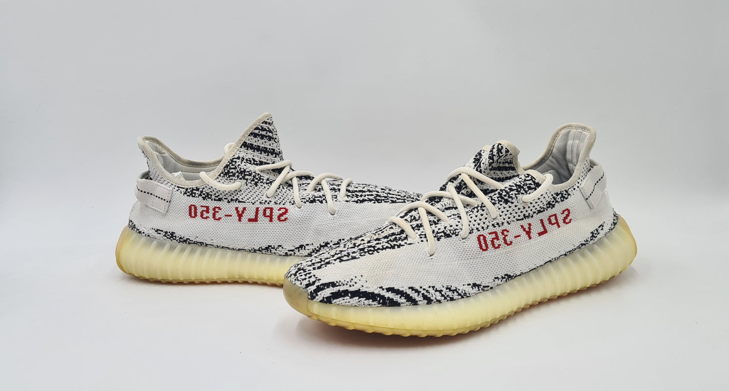 *TOP* 2016 Adidas Yeezy Boost 350 V2 'Zebra' Gr. UK 10,5 / EUR 45 1/3
