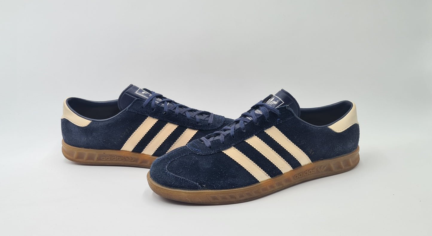 *Guter Zustand* Vintage 1980er Adidas Hamburg Yugoslavia UK 9/ EUR 43 1/3