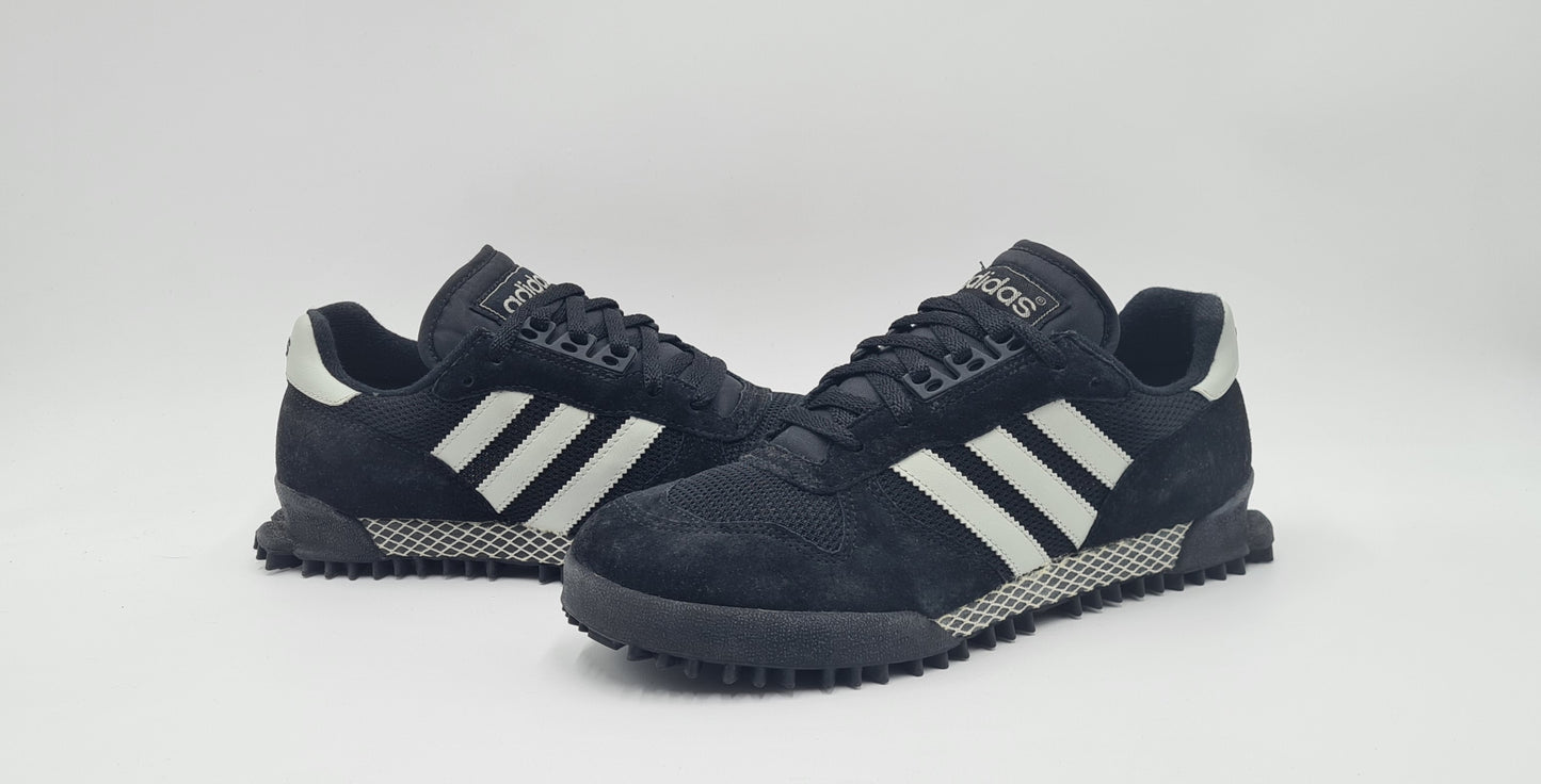 *NEW* 2000 Adidas Marathon TR Black UK 7.5 / EUR 41 1/3