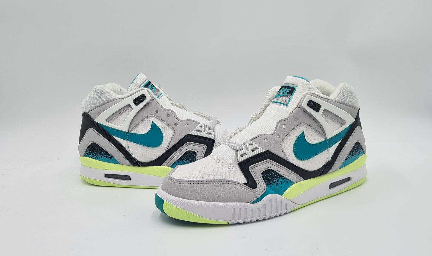 *NEU* 2014 Nike Air Tech Challenge II 'Turbo Grün' Agassi Gr. UK 8 / EUR 42,5