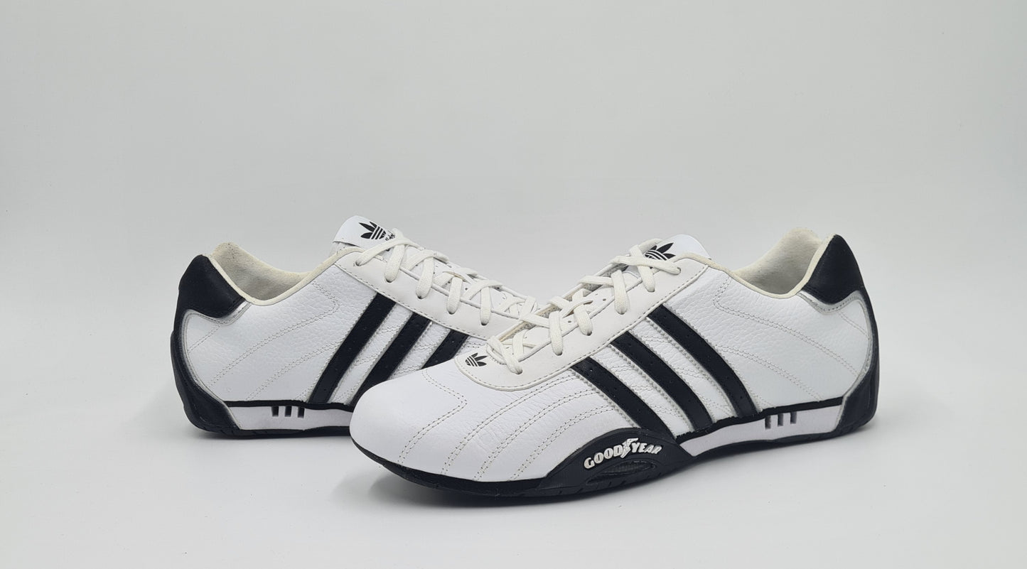 *LIKE NEW* 2012 Adidas Adi Racer Low Goodyear White UK 9.5 / EUR 44