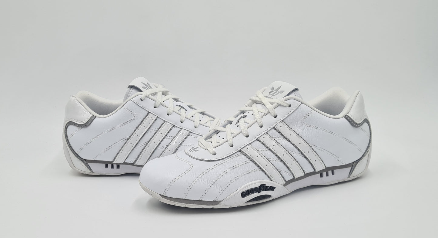 *LIKE NEW* 2010 Adidas Adi Racer Low Goodyear White UK 8.5 / EUR 42 2/3