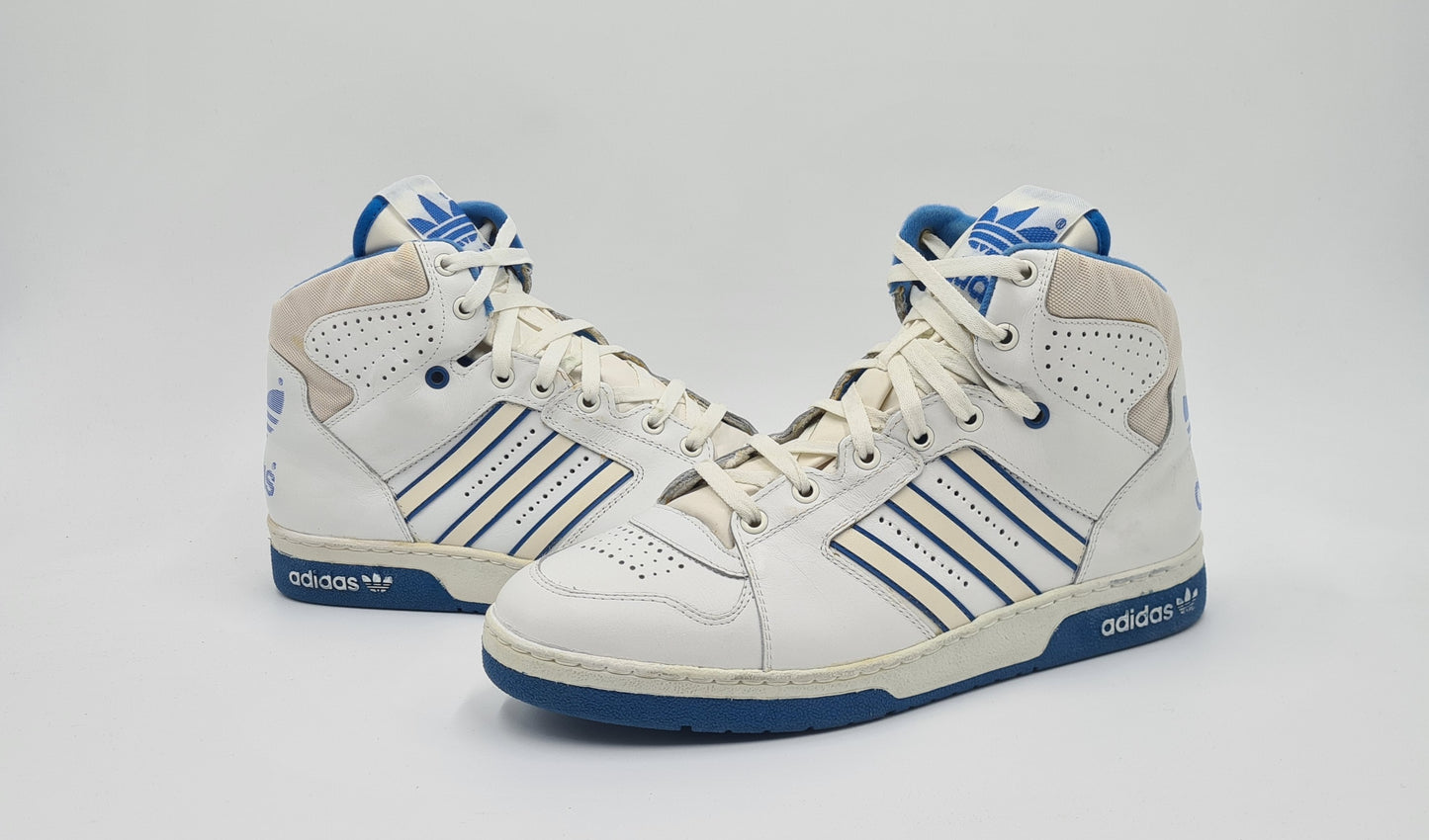 *NEU* Vintage 1980er Adidas Instinct Hi Yugoslavia UK 9,5 / EUR 44