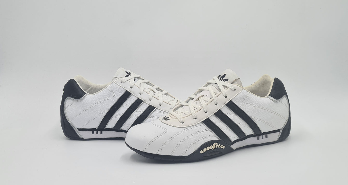 *LIKE NEW* 2011 Adidas Adi Racer Low Goodyear White UK 7.5 / EUR 41 1/3