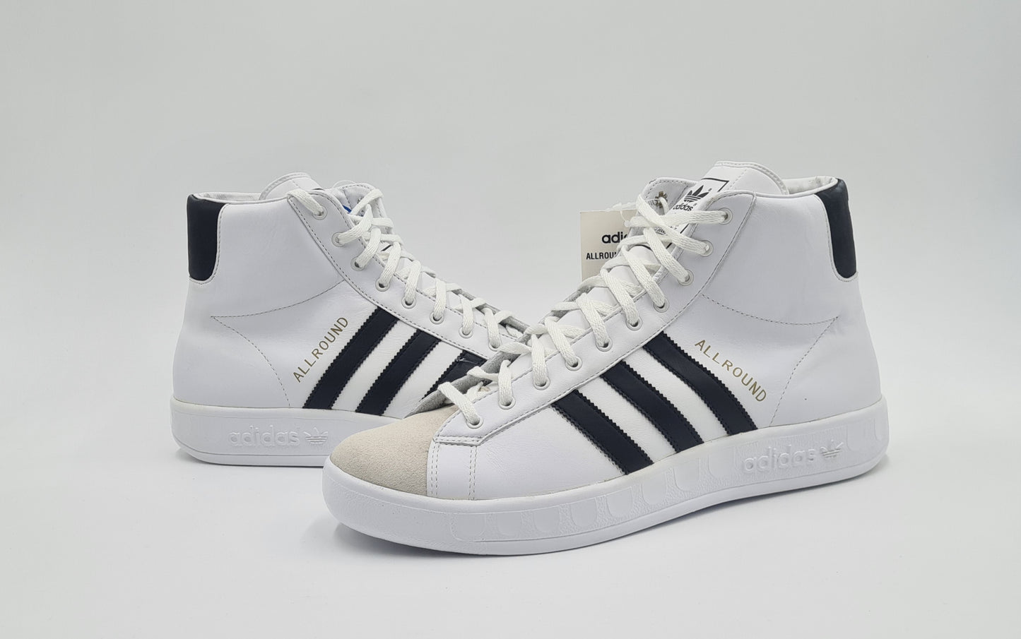 *NEU* 2003 Adidas Allround Retro Weiß UK 10,5 / EUR 45 1/3