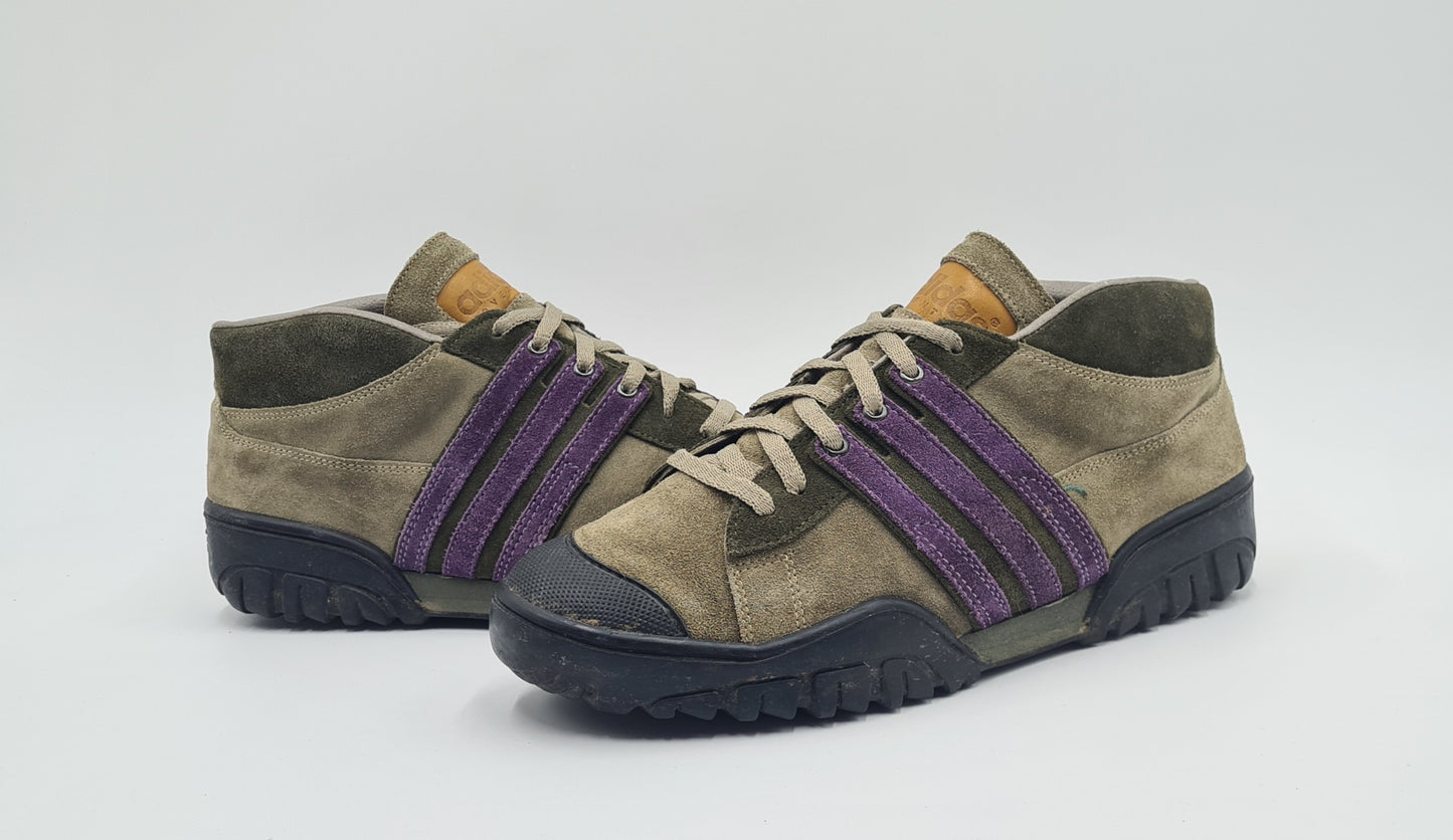 *Guter Zustand* Vintage 1990er Adidas Seattle Mid Outdoor UK 7,5 / EUR 41 1/3