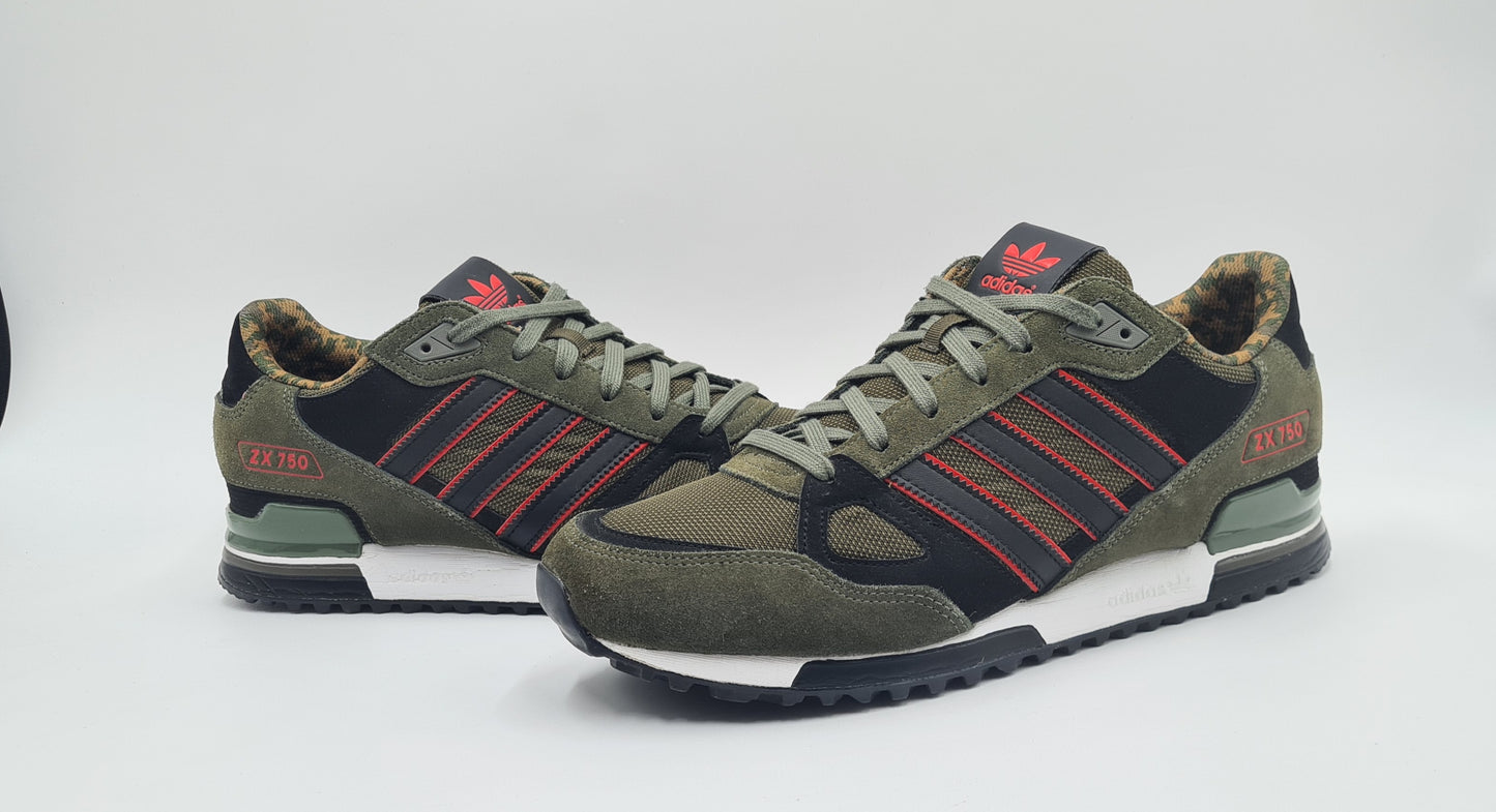 *WIE NEU* 2013 Adidas ZX 750 Camo Gr. UK 10,5 / EUR 45 1/3