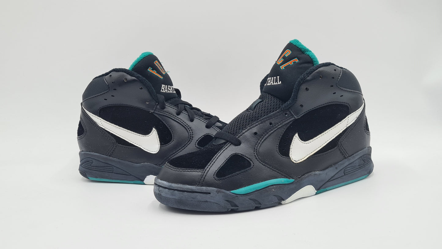 *NEU* Vintage 1993 Nike Air Extreme Force 3/4 Schwarz UK 6 / EUR 40