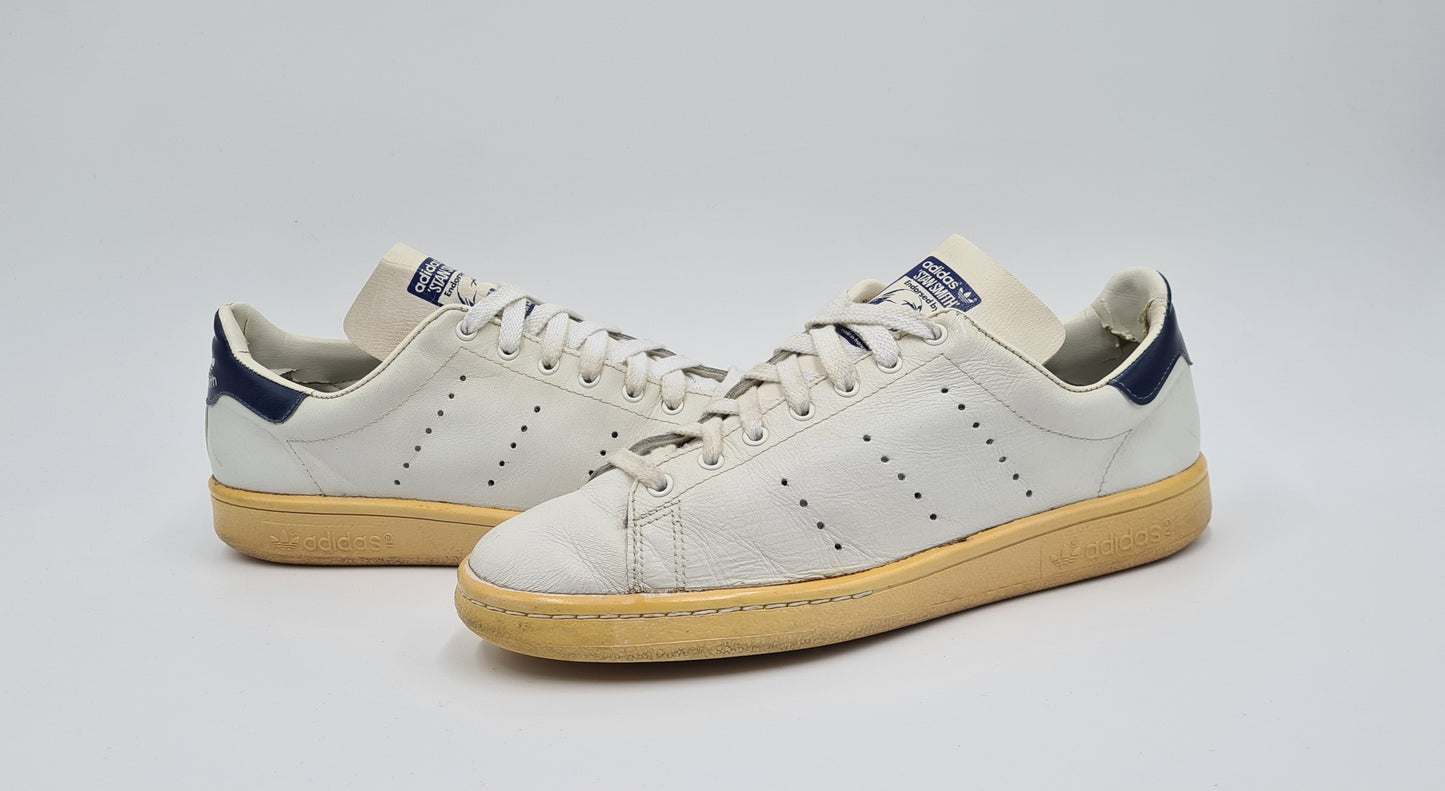 Vintage 1980s Adidas Stan Smith Made in France UK 8 / EUR 42