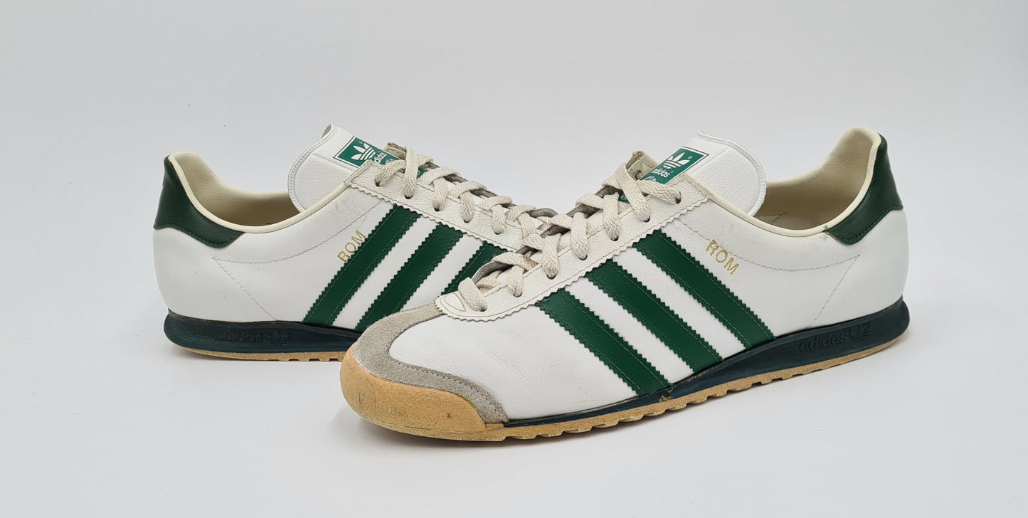 *Good condition* Vintage 1980s Adidas Rom West Germany UK 8.5 / EUR 42 2/3