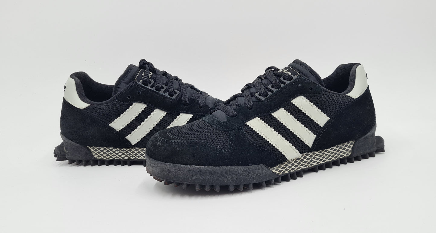 *VGC* 1999 Adidas Marathon TR Black UK 7.5 / EUR 41 1/3