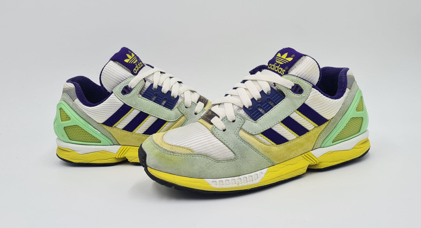 *Ok Condition* 2011 Adidas ZX 8000 Super Green UK 7.5 / EUR 41 1/3