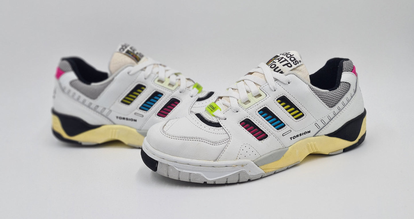 *NEW* Vintage 1990 Adidas Torsion ATP Tour UK 8 / EUR 42