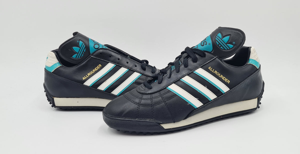 *NEU* Vintage 1989 Adidas Allrounder Indoor Taiwan UK 8,5 / EUR 42 2/3