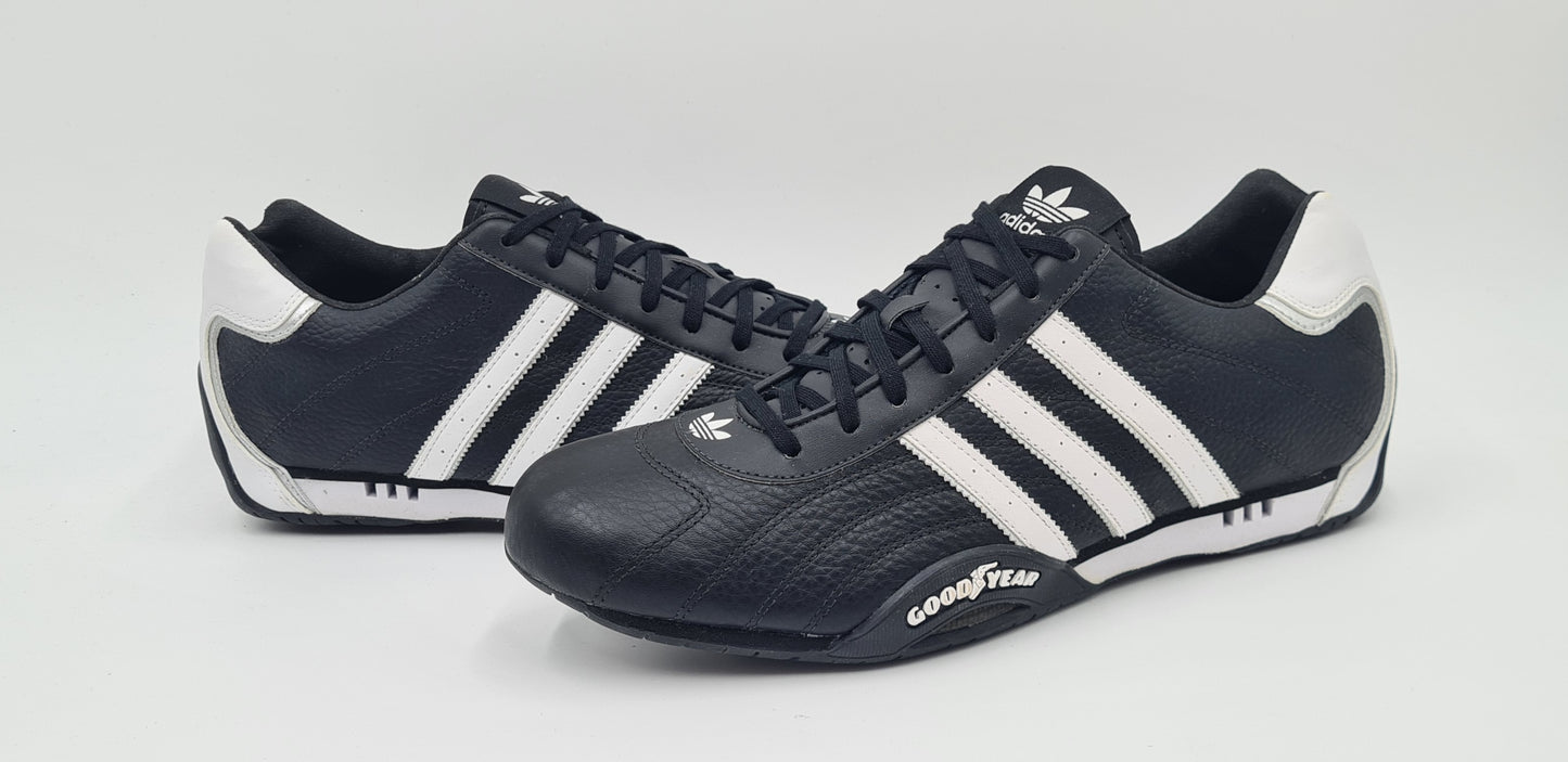 *WIE NEU* 2011 Adidas Adi Racer Low Good Year Schwarz Gr. UK 11 / EUR 46