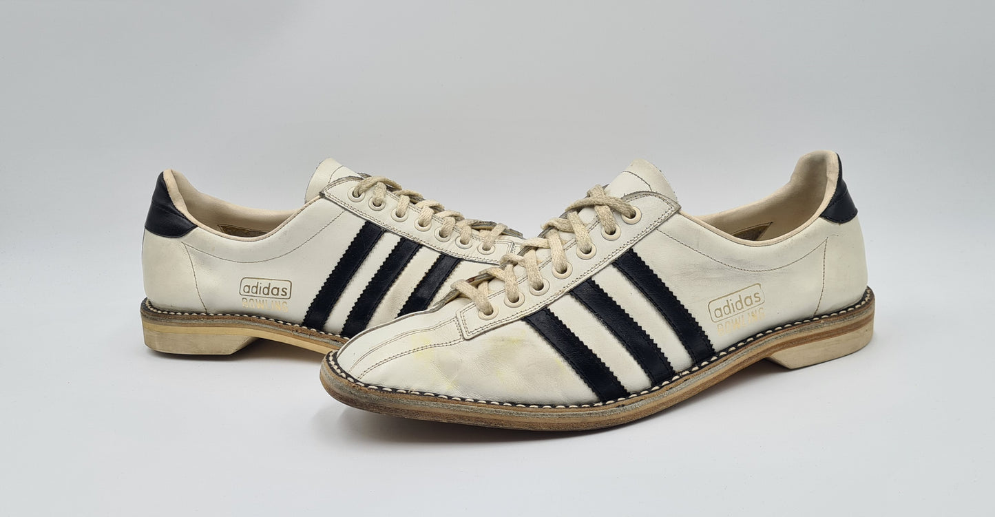 *Guter Zustand* Vintage 1970er Adidas Bowling Yugoslavia Gr. UK 8,5 / EUR 42 2/3