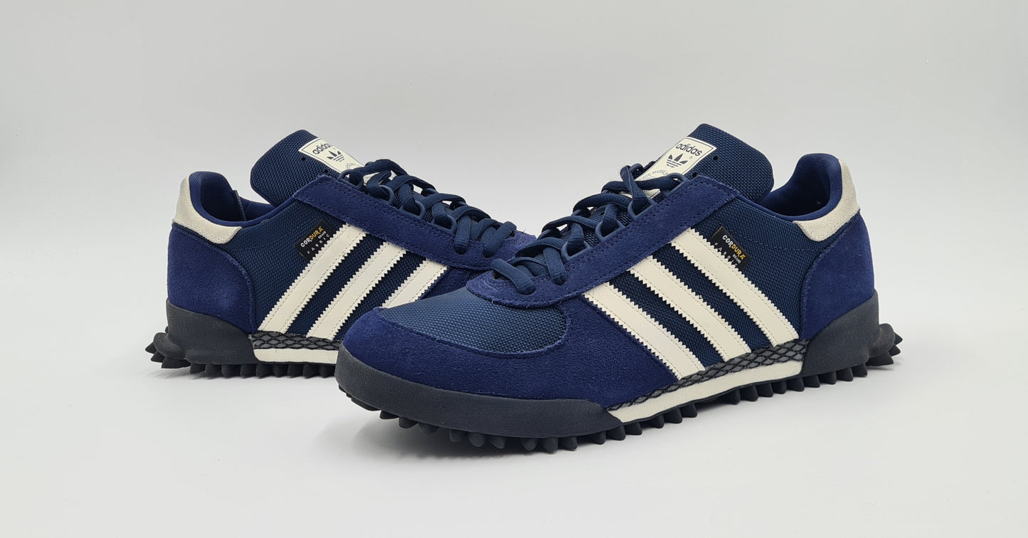 *LIKE NEW* 2023 Adidas Marathon TR Cordura Dark Blue UK 10.5 / EUR 45 1/3