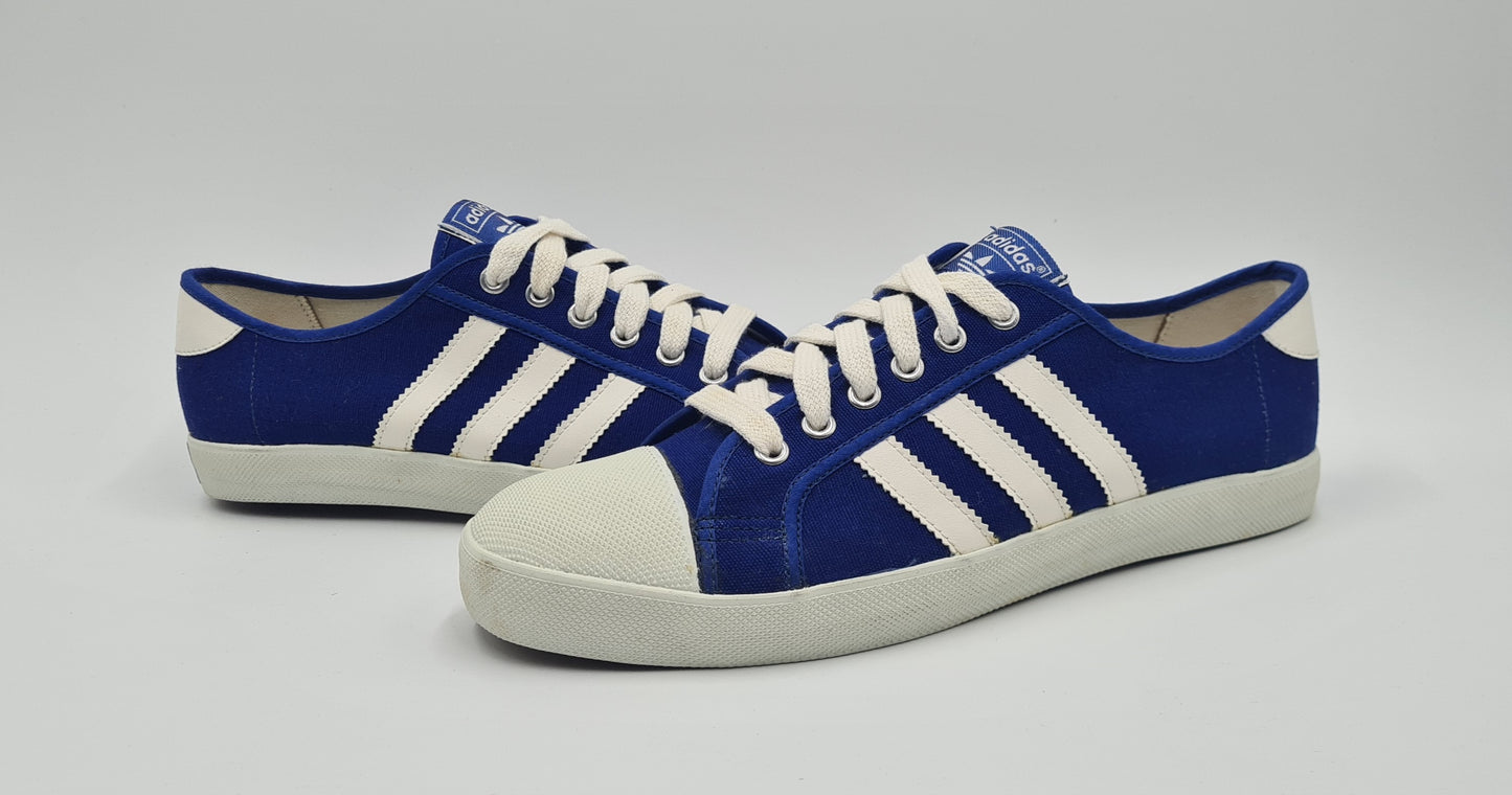 *WIE NEU* Vintage 1980er Adidas Adria Trainer UK 10 / EUR 44 2/3