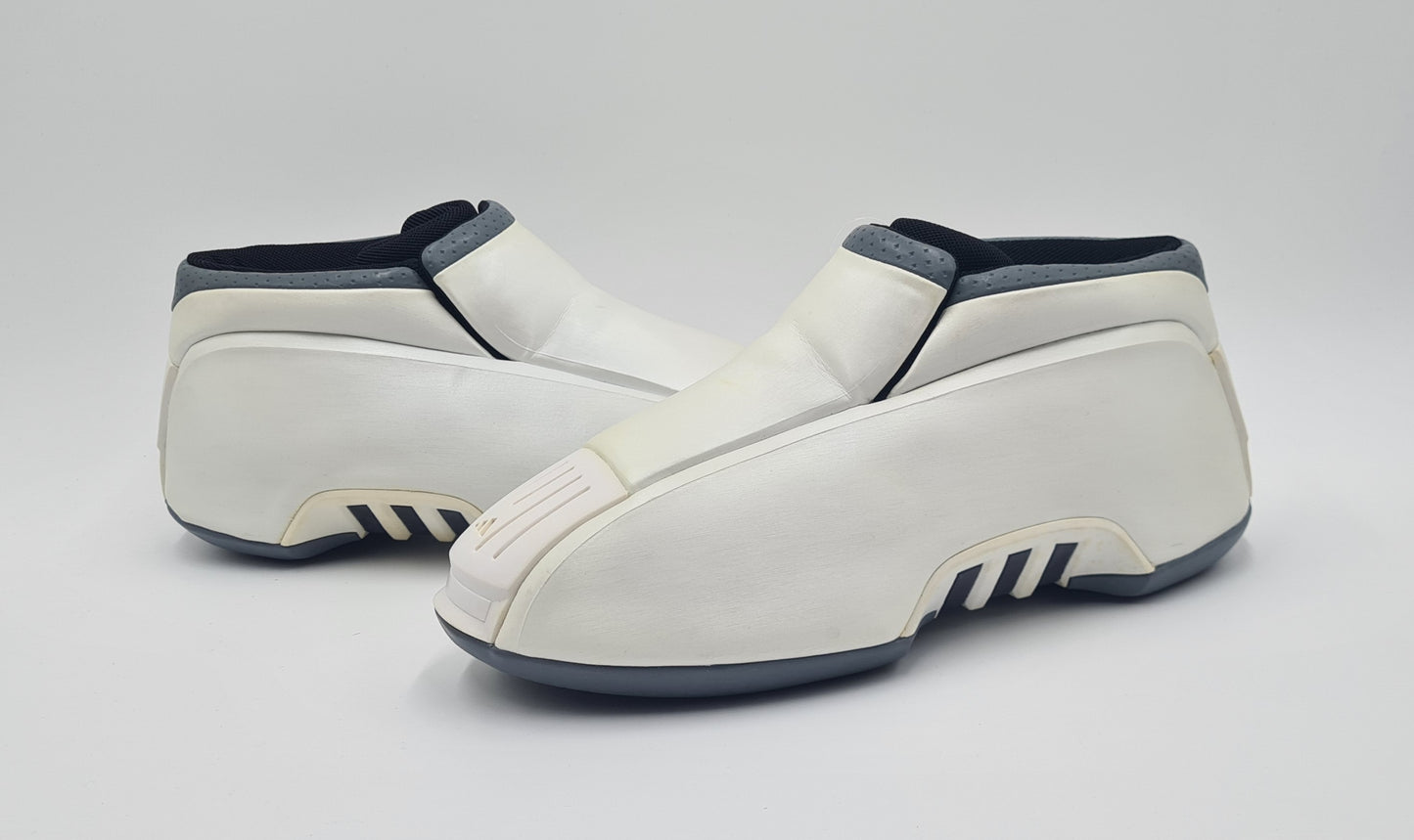 *NEU* 2001 Adidas Kobe Two Weiß Gr. UK 8,5 / EUR 42 2/3